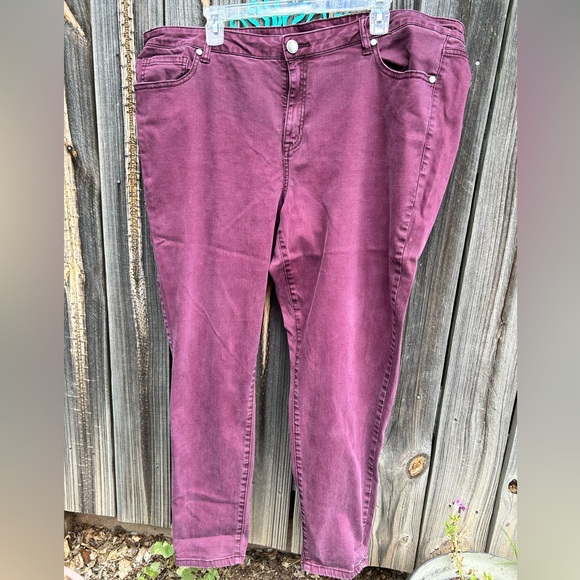 Lane Bryant Denim - Mid-Rise Super-Stretch Skinny Jeans